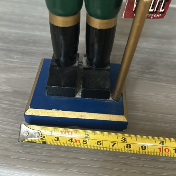 🖤Michael Wolfe 11.5” Christmas Nutcracker Fisherman - Picture 15 of 17